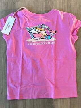 NWT Vineyard Vines beach Volleyball girls T shirt top size XS kids